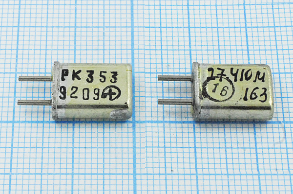 27410 \HC25U\\\\РК353МА\3Г (27410М РК353) --- Кварцевые резонаторы (пьезокерамические, диэлектрические, ПАВ (SAW), резонаторы из других пьезоматериалов)
