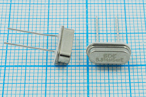 8814 \HC49S3\S\ 10\ 30/-40~85C\49S[SDE]\1Г +IS --- Кварцевые резонаторы (пьезокерамические, диэлектрические, ПАВ (SAW), резонаторы из других пьезоматериалов)