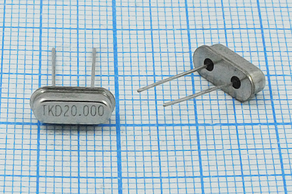 20000 \HC49S3\20\ 30\\HC-49US[TKD]\1Г (TKD20.000) --- Кварцевые резонаторы (пьезокерамические, диэлектрические, ПАВ (SAW), резонаторы из других пьезоматериалов)