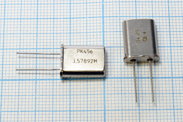 3578,92 \HC49U\S\\\\1Г (РК456 3.57892М) --- Кварцевые резонаторы (пьезокерамические, диэлектрические, ПАВ (SAW), резонаторы из других пьезоматериалов)