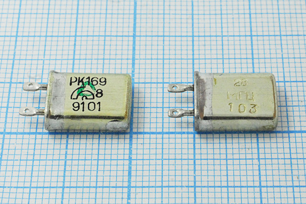 28000 \ МВ\\\\РК169МВ\3Г (28 МГЦ РК169) --- Кварцевые резонаторы (пьезокерамические, диэлектрические, ПАВ (SAW), резонаторы из других пьезоматериалов)