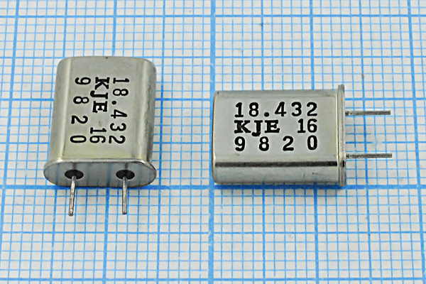 18432 \HC49U\16\\\\1Г 4,5мм (KJE 16) --- Кварцевые резонаторы (пьезокерамические, диэлектрические, ПАВ (SAW), резонаторы из других пьезоматериалов)