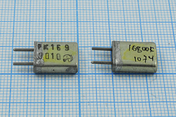 16800 \HC25U\\\\РК169МА\1Г (16800К РК169) --- Кварцевые резонаторы (пьезокерамические, диэлектрические, ПАВ (SAW), резонаторы из других пьезоматериалов)