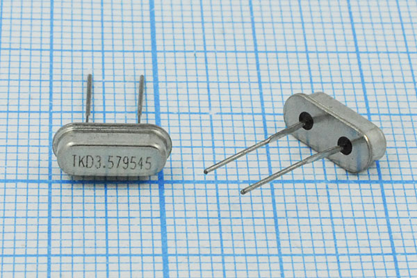 3579,545 \SC49S3\20\ 30\\\1Г (TKD3.579545) --- Кварцевые резонаторы (пьезокерамические, диэлектрические, ПАВ (SAW), резонаторы из других пьезоматериалов)