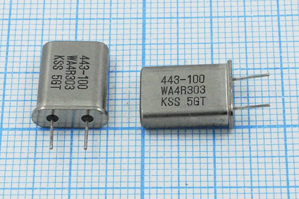 4433,619 \HC49U\S\\\\1Г 4мм (KSS5GT) --- Кварцевые резонаторы (пьезокерамические, диэлектрические, ПАВ (SAW), резонаторы из других пьезоматериалов)