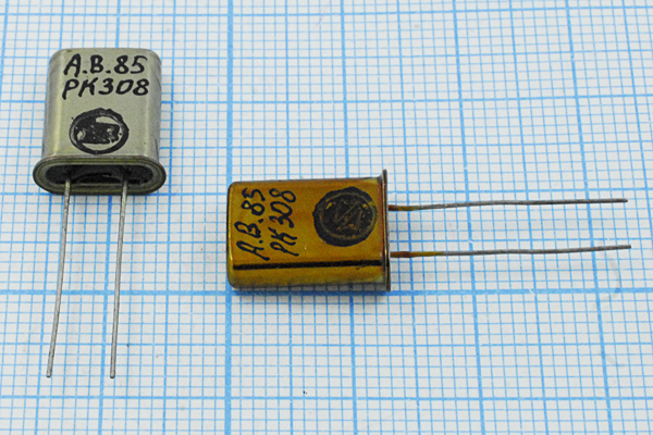 4194 \HC43U\\\\РК308МД\1Г ХСР бм --- Кварцевые резонаторы (пьезокерамические, диэлектрические, ПАВ (SAW), резонаторы из других пьезоматериалов)
