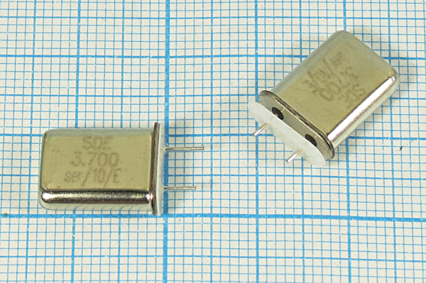 3700 \HC49U\S\ 10\ 30/-40~85C\49U[SDE]\1Г 4мм +IS --- Кварцевые резонаторы (пьезокерамические, диэлектрические, ПАВ (SAW), резонаторы из других пьезоматериалов)