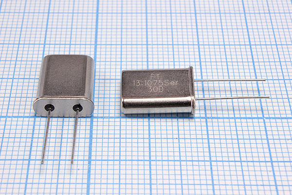 13107,5 \HC49U\S\ 10\ 30/-40~85C\U[FT]\1Г FT --- Кварцевые резонаторы (пьезокерамические, диэлектрические, ПАВ (SAW), резонаторы из других пьезоматериалов)