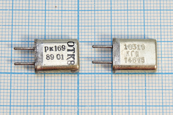 10319 \HC25U\\ 20\ 30/-30~60C\РК169МА-7БС\1Г --- Кварцевые резонаторы (пьезокерамические, диэлектрические, ПАВ (SAW), резонаторы из других пьезоматериалов)