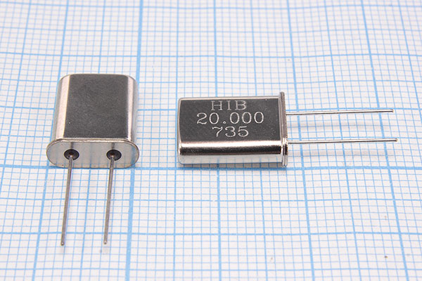 20000 \HC49U\20\ 30\ 30/-20~70C\HC-49U[HIB]\1Г --- Кварцевые резонаторы (пьезокерамические, диэлектрические, ПАВ (SAW), резонаторы из других пьезоматериалов)