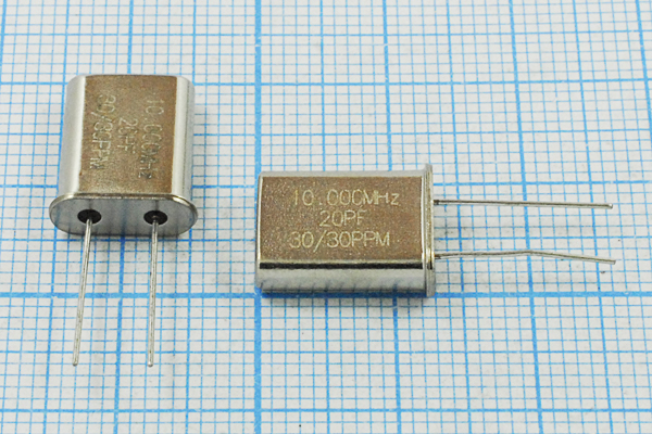 10000 \HC49U\20\ 30\ 20/-20~70C\\1Г (10.000MHz) --- Кварцевые резонаторы (пьезокерамические, диэлектрические, ПАВ (SAW), резонаторы из других пьезоматериалов)