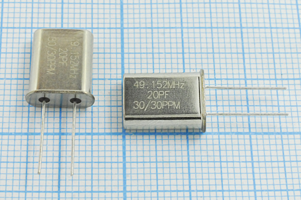 49152 \HC49U\20\ 30\ 30/-20~70C\49U[STE]\3Г --- Кварцевые резонаторы (пьезокерамические, диэлектрические, ПАВ (SAW), резонаторы из других пьезоматериалов)