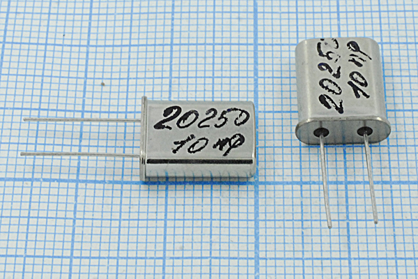 20250 \HC49U\10\ 25\\HC49U[MEC]\1Г бм --- Кварцевые резонаторы (пьезокерамические, диэлектрические, ПАВ (SAW), резонаторы из других пьезоматериалов)