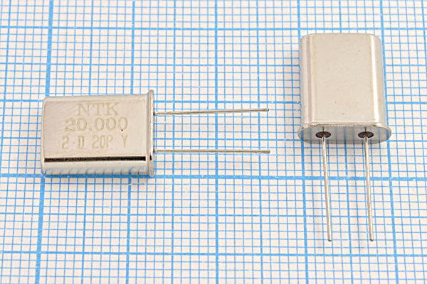 20000 \HC49U\20\\\\1Г (NTK 20.000 2D20PY) --- Кварцевые резонаторы (пьезокерамические, диэлектрические, ПАВ (SAW), резонаторы из других пьезоматериалов)