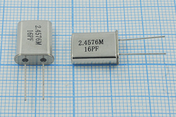2457,6 \HC49U\16\ 20\ 30/-40~85C\49U[STE]\1Г (16PF --- Кварцевые резонаторы (пьезокерамические, диэлектрические, ПАВ (SAW), резонаторы из других пьезоматериалов)