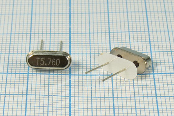 5760 \HC49S3\S\ 20\ 30/-20~70C\S[FT]\1Г +IS (T) --- Кварцевые резонаторы (пьезокерамические, диэлектрические, ПАВ (SAW), резонаторы из других пьезоматериалов)