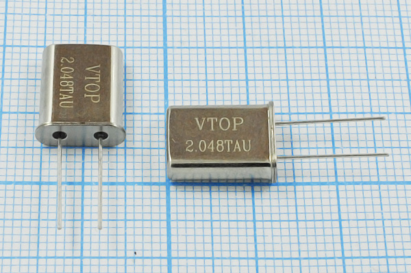 2048 \HC49U\S\ 20\\\1Г (VTOR) --- Кварцевые резонаторы (пьезокерамические, диэлектрические, ПАВ (SAW), резонаторы из других пьезоматериалов)