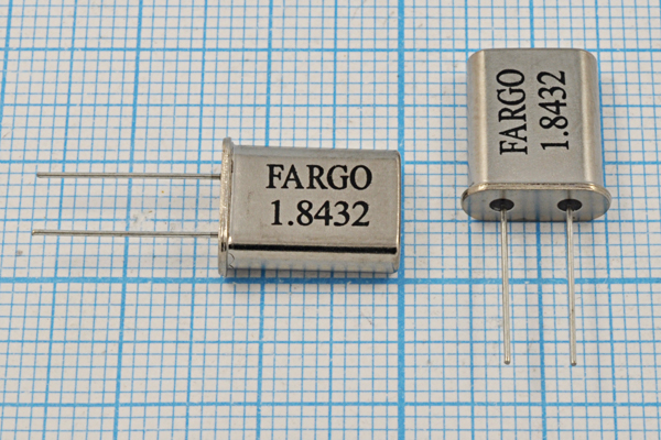 1843,2 \HC49U\16\ 30\\\1Г (FARGO) --- Кварцевые резонаторы (пьезокерамические, диэлектрические, ПАВ (SAW), резонаторы из других пьезоматериалов)