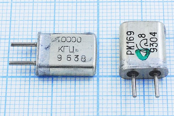 10000 \HC25U\\\\РК169МА\1Г --- Кварцевые резонаторы (пьезокерамические, диэлектрические, ПАВ (SAW), резонаторы из других пьезоматериалов)