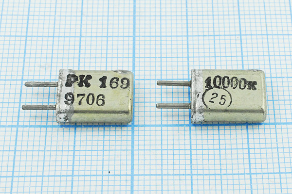 10000 \HC25U\\ 30\ 20/-10~60C\РК169МА-8АП\1Г --- Кварцевые резонаторы (пьезокерамические, диэлектрические, ПАВ (SAW), резонаторы из других пьезоматериалов)