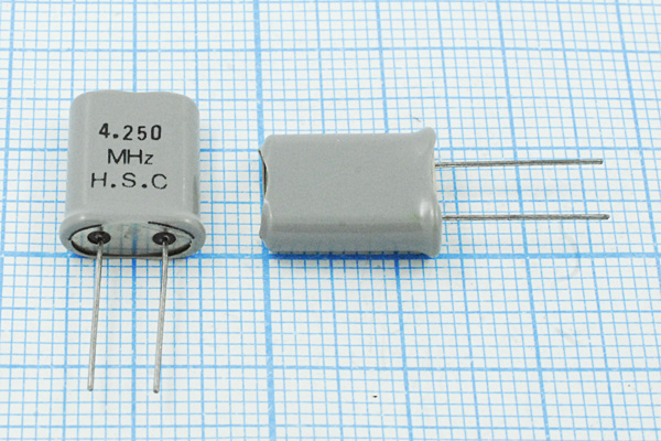 4250 \HC49U\16\\\\1Г +SL (HSC) --- Кварцевые резонаторы (пьезокерамические, диэлектрические, ПАВ (SAW), резонаторы из других пьезоматериалов)