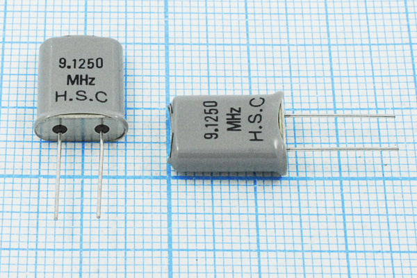 9125 \HC49U\20\\\\1Г +SL (9.1250 MHz H.S.C) --- Кварцевые резонаторы (пьезокерамические, диэлектрические, ПАВ (SAW), резонаторы из других пьезоматериалов)