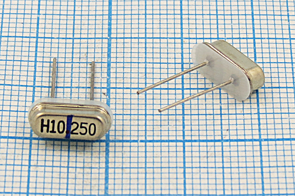 10250 \HC49S3\10\\\\1Г +IS (H10.250) --- Кварцевые резонаторы (пьезокерамические, диэлектрические, ПАВ (SAW), резонаторы из других пьезоматериалов)