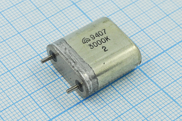 3000 \HC6U\\\\БА\1Г (3000К) --- Кварцевые резонаторы (пьезокерамические, диэлектрические, ПАВ (SAW), резонаторы из других пьезоматериалов)