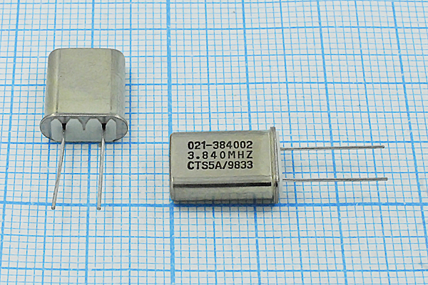 3840 \HC49U\18\\\MP[CTS]\1Г +IS (3,840 CTS5A/9883) --- Кварцевые резонаторы (пьезокерамические, диэлектрические, ПАВ (SAW), резонаторы из других пьезоматериалов)