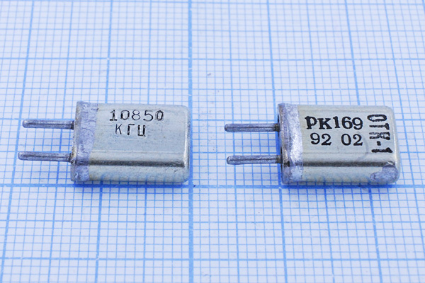 10850 \HC25U\\\\РК169МА\1Г --- Кварцевые резонаторы (пьезокерамические, диэлектрические, ПАВ (SAW), резонаторы из других пьезоматериалов)