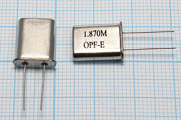 1870 \HC49U\S\ 10\ 30/-40~85C\\1Г (1.870M 0PF-E) --- Кварцевые резонаторы (пьезокерамические, диэлектрические, ПАВ (SAW), резонаторы из других пьезоматериалов)