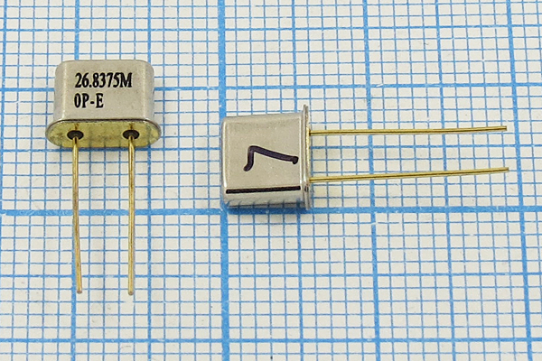 26837,5 \UM5\S\ 10\ 30/-40~85C\\1Г (26.8375M 0P-E) --- Кварцевые резонаторы (пьезокерамические, диэлектрические, ПАВ (SAW), резонаторы из других пьезоматериалов)