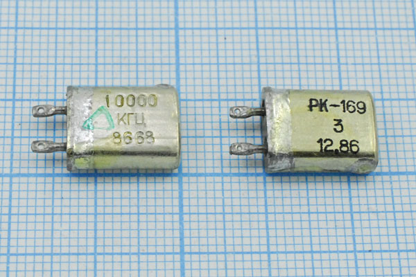 10000 \МВ\\ 30\ 20/-10~60C\РК169МВ-8АП\1Г --- Кварцевые резонаторы (пьезокерамические, диэлектрические, ПАВ (SAW), резонаторы из других пьезоматериалов)