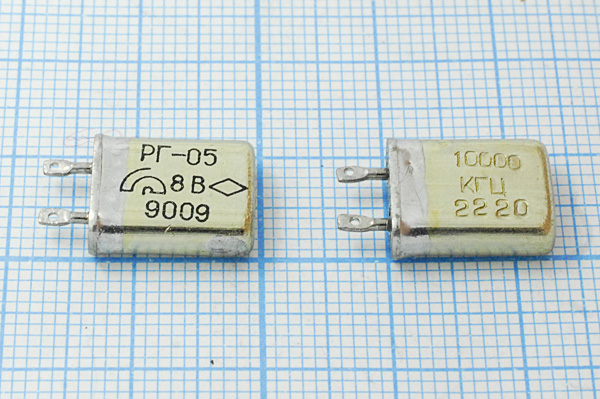 10000 \МВ\S\  2,5\ 15/+75~85C\РГ05МВ-14КН\1Г --- Кварцевые резонаторы (пьезокерамические, диэлектрические, ПАВ (SAW), резонаторы из других пьезоматериалов)