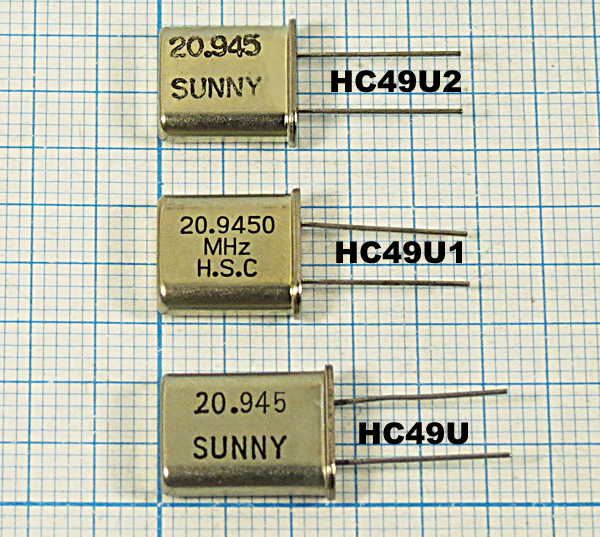 20945 \HC49U1\32\\\\1Г (HSC) --- Кварцевые резонаторы (пьезокерамические, диэлектрические, ПАВ (SAW), резонаторы из других пьезоматериалов)