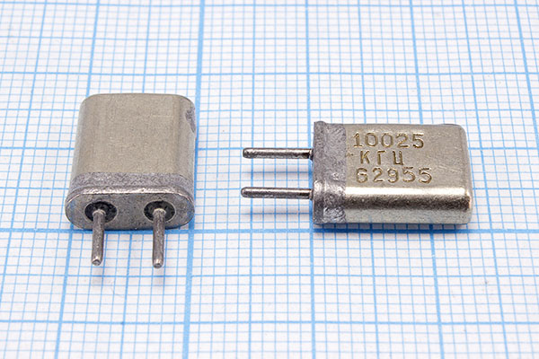 10025 \HC25U\\\\РК169МА\1Г --- Кварцевые резонаторы (пьезокерамические, диэлектрические, ПАВ (SAW), резонаторы из других пьезоматериалов)