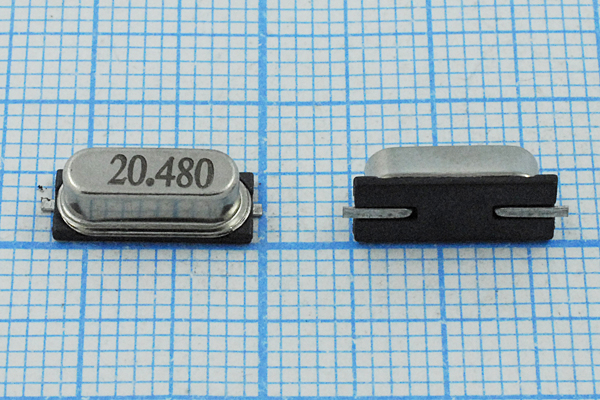 20480 \SMD49S4\30\ 30\ 30/-20~70C\9S\1Г (20.480) --- Кварцевые резонаторы (пьезокерамические, диэлектрические, ПАВ (SAW), резонаторы из других пьезоматериалов)