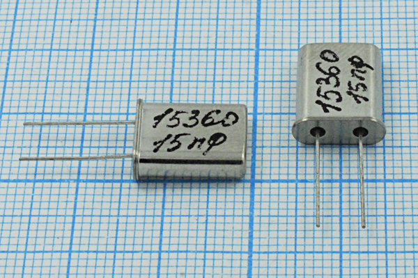 15360 \HC49U\15\ 30\\HC49U[MEC]\1Г бм --- Кварцевые резонаторы (пьезокерамические, диэлектрические, ПАВ (SAW), резонаторы из других пьезоматериалов)