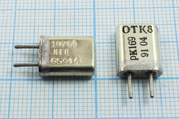 10769 \HC25U\\ 20\ 30/-30~60C\РК169МА-7БС\1Г --- Кварцевые резонаторы (пьезокерамические, диэлектрические, ПАВ (SAW), резонаторы из других пьезоматериалов)
