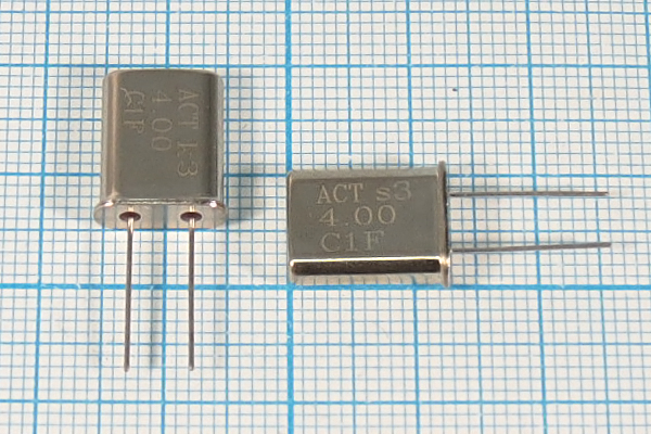 4000 \HC49U\30\ 30\\GO[ACTHC49U]\1Г (ACT) --- Кварцевые резонаторы (пьезокерамические, диэлектрические, ПАВ (SAW), резонаторы из других пьезоматериалов)