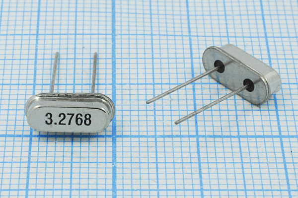 3276,8 \HC49S3\18\ 30\ 50/-20~70C\S[FT]\1Г (3.2768 --- Кварцевые резонаторы (пьезокерамические, диэлектрические, ПАВ (SAW), резонаторы из других пьезоматериалов)