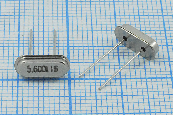 5600 \HC49S2\16\ 20\\HC49SS[MEC]\1Г (5.600L16) --- Кварцевые резонаторы (пьезокерамические, диэлектрические, ПАВ (SAW), резонаторы из других пьезоматериалов)