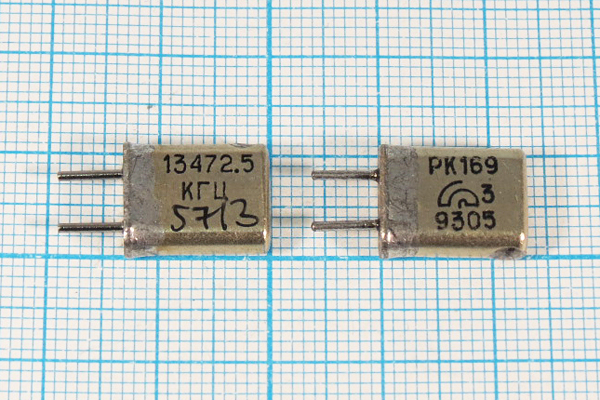 13472,5 \HC25U\\\\РК169МА\1Г (13472,5 РК169 9306) --- Кварцевые резонаторы (пьезокерамические, диэлектрические, ПАВ (SAW), резонаторы из других пьезоматериалов)