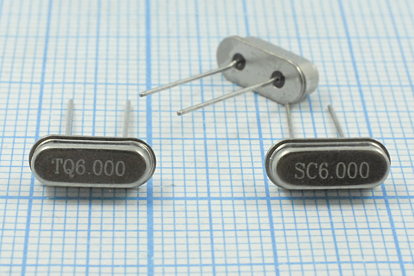 6000 \HC49S3\20\ 25\\HC49S\1Г (SC6.000) --- Кварцевые резонаторы (пьезокерамические, диэлектрические, ПАВ (SAW), резонаторы из других пьезоматериалов)