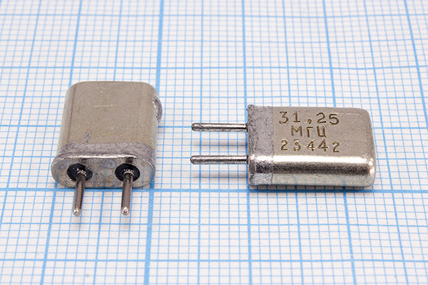 31250 \HC25U\\\\МА\3Г (31.25МГц) --- Кварцевые резонаторы (пьезокерамические, диэлектрические, ПАВ (SAW), резонаторы из других пьезоматериалов)