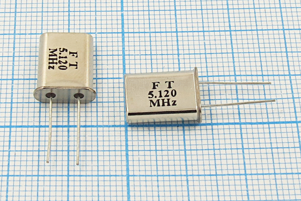5120 \HC49U\16\\\U[FT]\1Г (FT 5.120 MHz) --- Кварцевые резонаторы (пьезокерамические, диэлектрические, ПАВ (SAW), резонаторы из других пьезоматериалов)