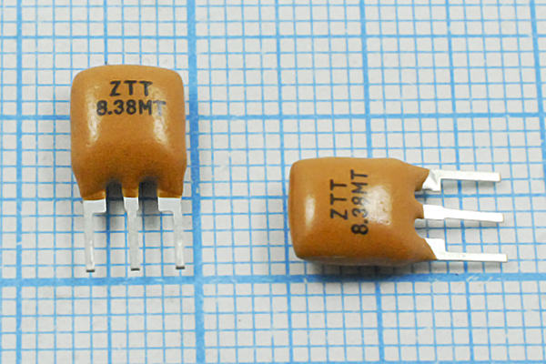 8380 \C09x5x07P3\\5000\\ZTT8,38MT\3P (ZTT8.38MT) --- Кварцевые резонаторы (пьезокерамические, диэлектрические, ПАВ (SAW), резонаторы из других пьезоматериалов)