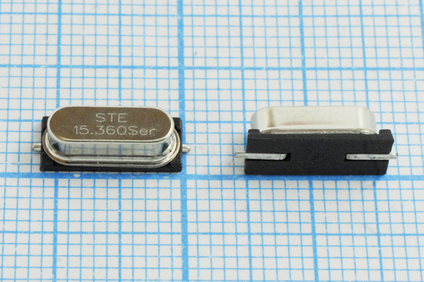 15360 \SMD49S4\S\ 10\ 30/-40~85C\SMD49S\1Г --- Кварцевые резонаторы (пьезокерамические, диэлектрические, ПАВ (SAW), резонаторы из других пьезоматериалов)