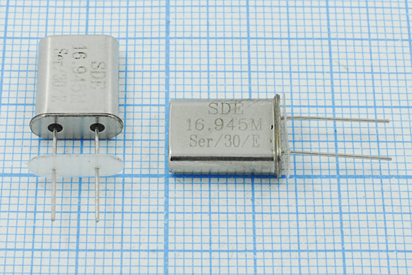 16945 \HC49U\S\ 10\ 30/-40~85C\49U[SDE]\1Г +IS --- Кварцевые резонаторы (пьезокерамические, диэлектрические, ПАВ (SAW), резонаторы из других пьезоматериалов)