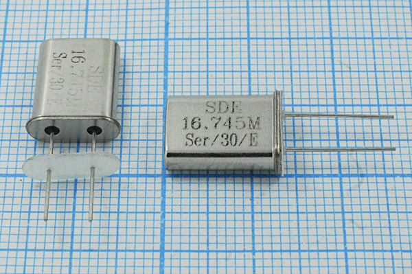 16745 \HC49U\S\ 10\ 30/-40~85C\49U[SDE]\1Г +IS --- Кварцевые резонаторы (пьезокерамические, диэлектрические, ПАВ (SAW), резонаторы из других пьезоматериалов)